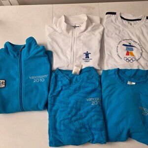 Vancouver Winter Olympic 2010 Men's Medium-XL Bundle of x5